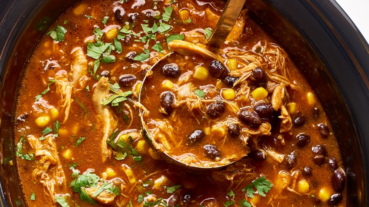 Recipe: Slow Cooker Chicken Enchilada Soup-image
