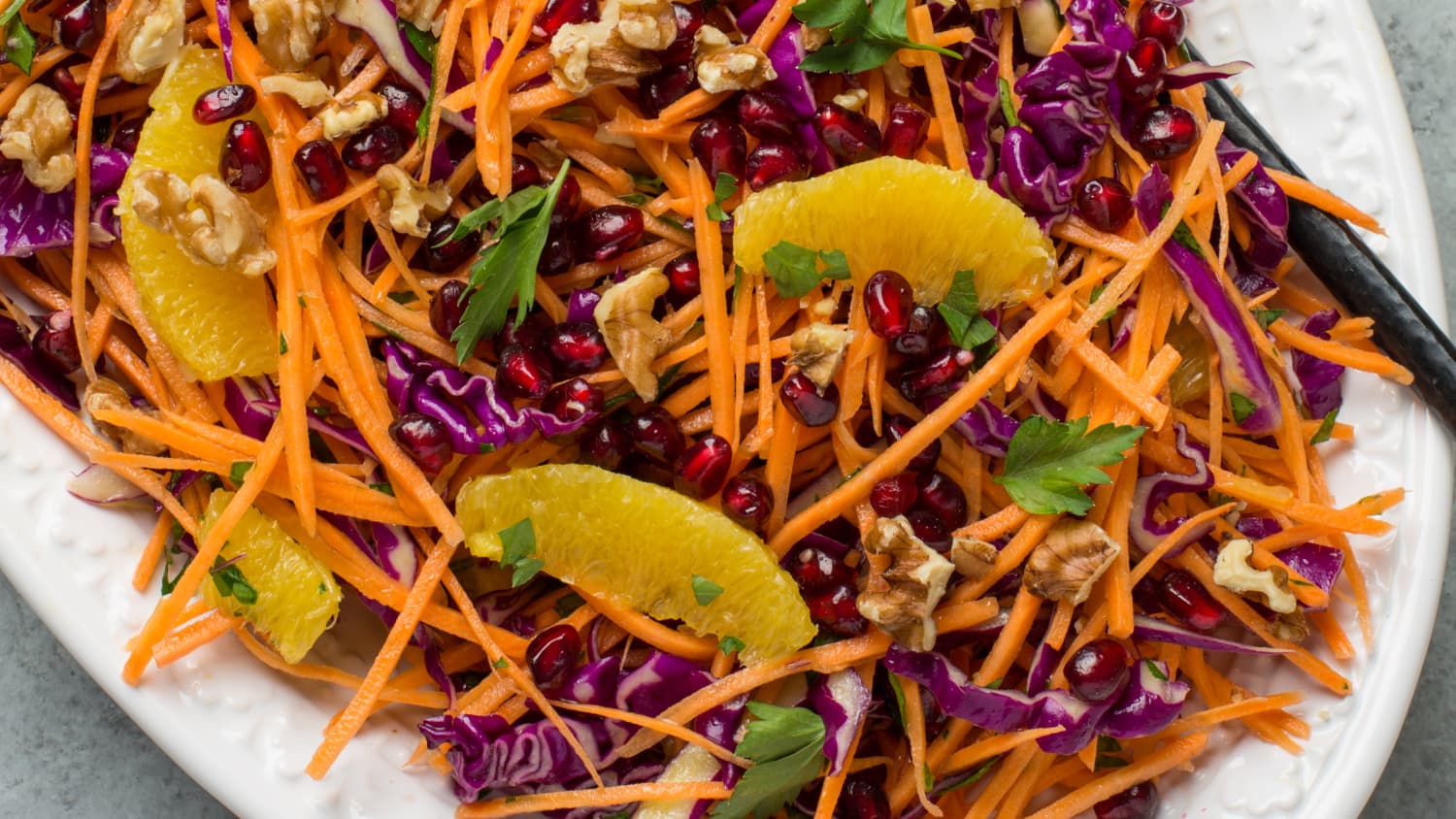 Recipe Shredded Cabbage And Sweet Potato Slaw Kitchn