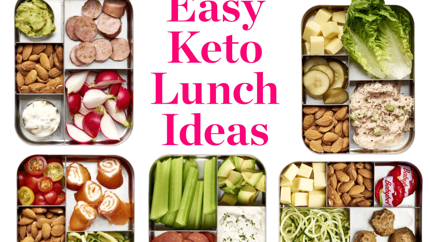 Keto No-Cook Bento Lunchbox