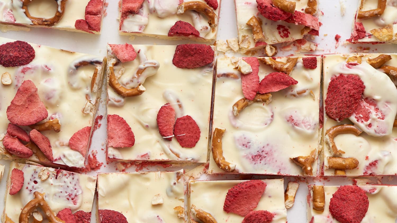 Yogurt Pretzel Bark