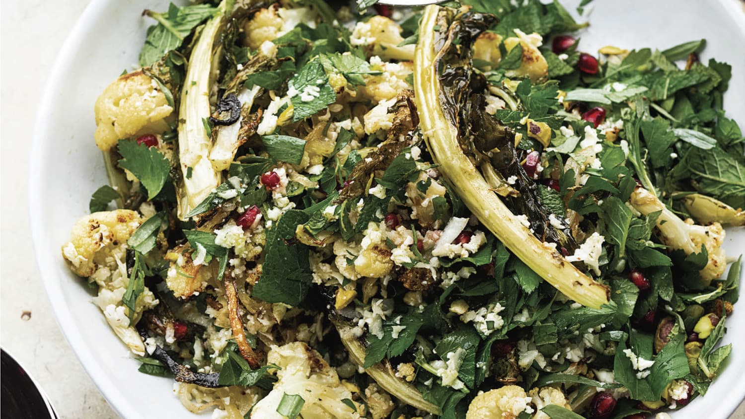 Ottolenghi Cauliflower Pomegranate And Pistachio Salad Review