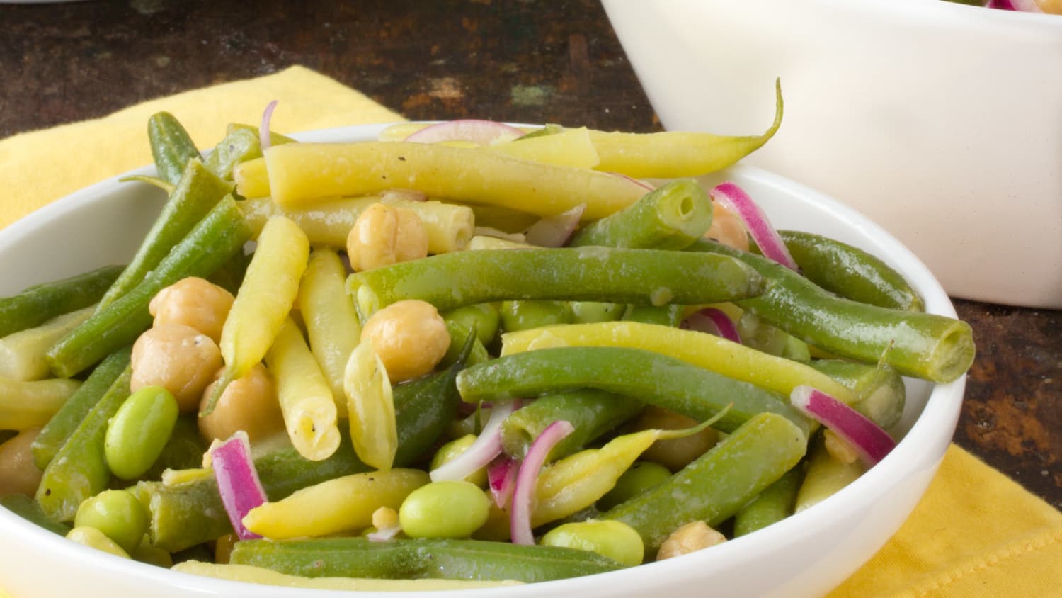 Classic Potluck Recipe Three Bean Salad Kitchn