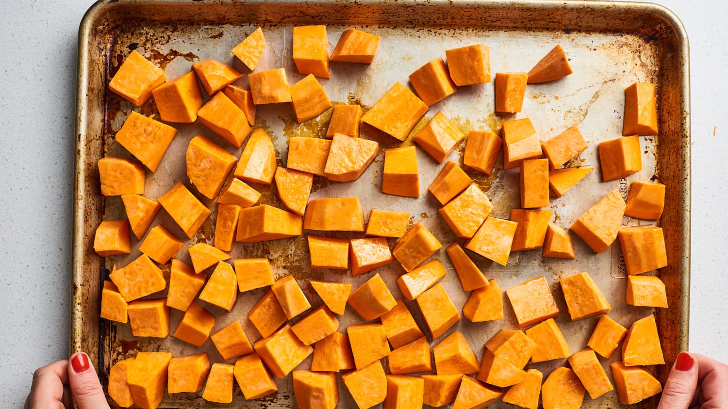 How to Cook Sweet Potatoes So They Hold Their Shape in Grain Bowls