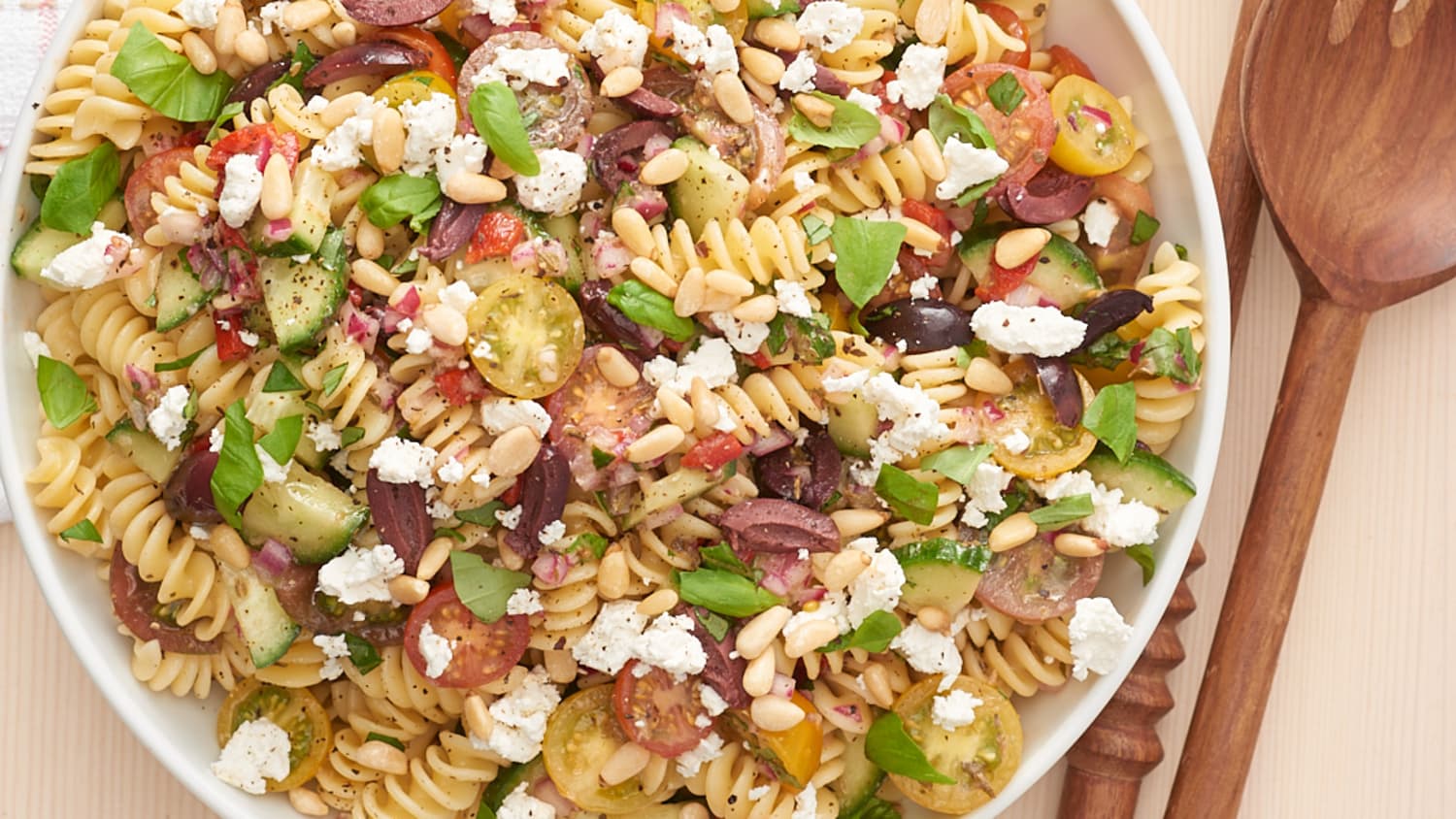How To Make The Best Pasta Salad Without Mayo Kitchn