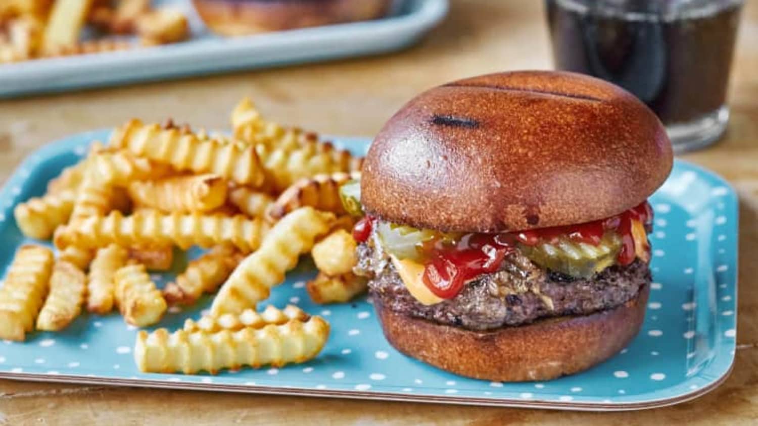 Recipe Sheet Pan Burgers And Fries Kitchn