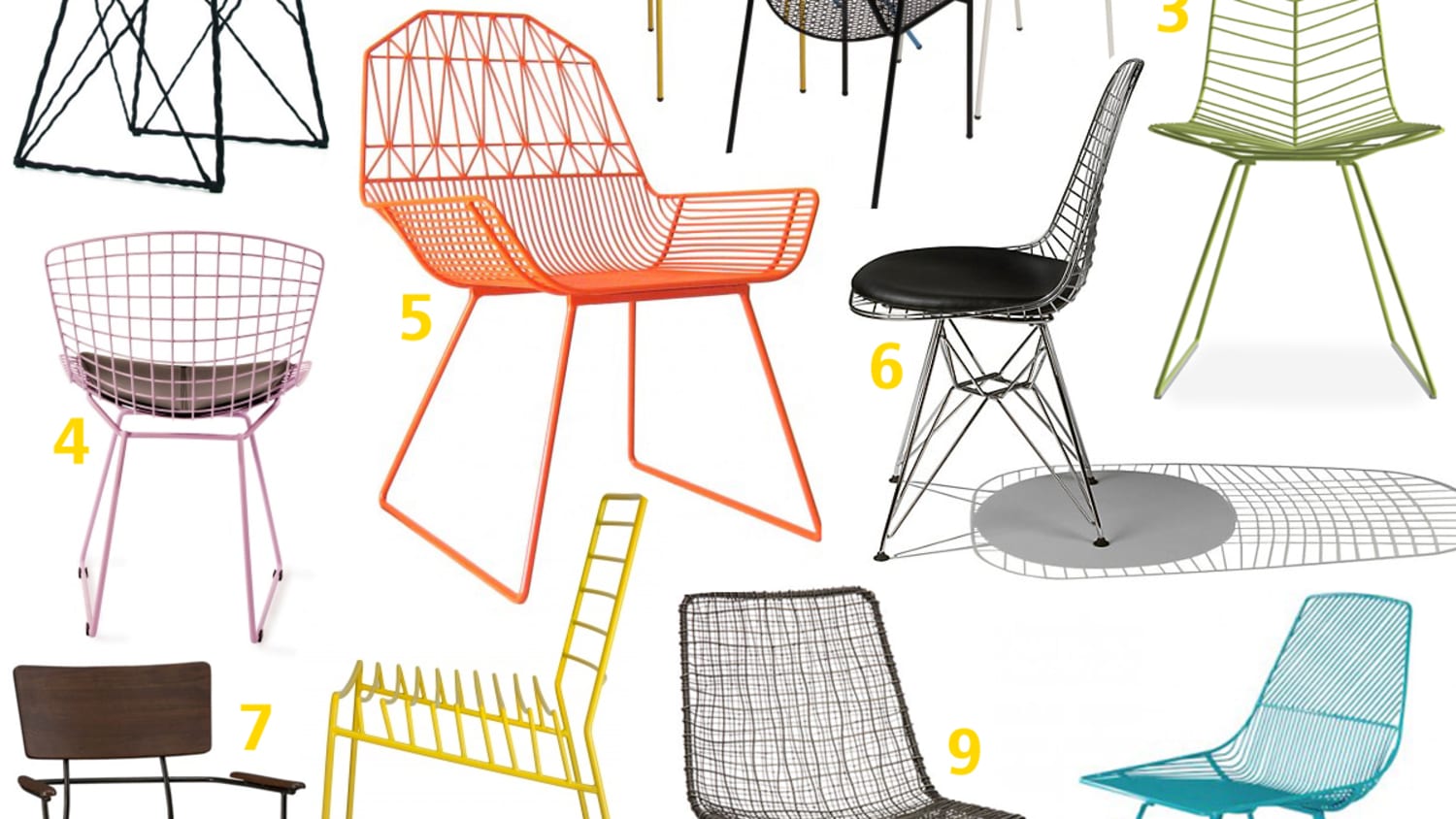 Wire And Metal Mesh Dining Room Chairs Kitchn