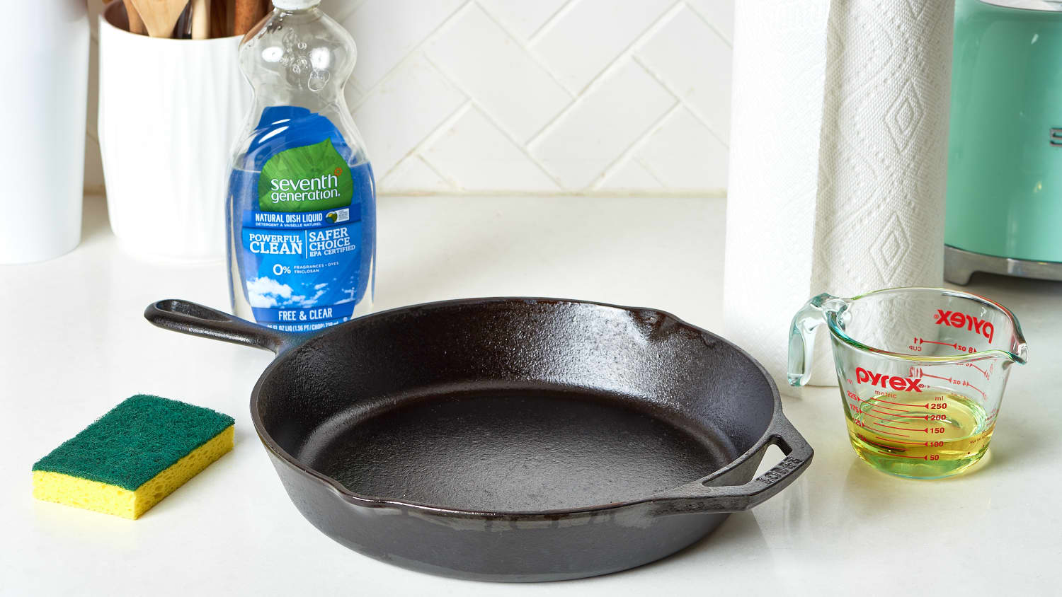 How To Clean A Cast Iron Pan (Without All The Mystery!) - Once