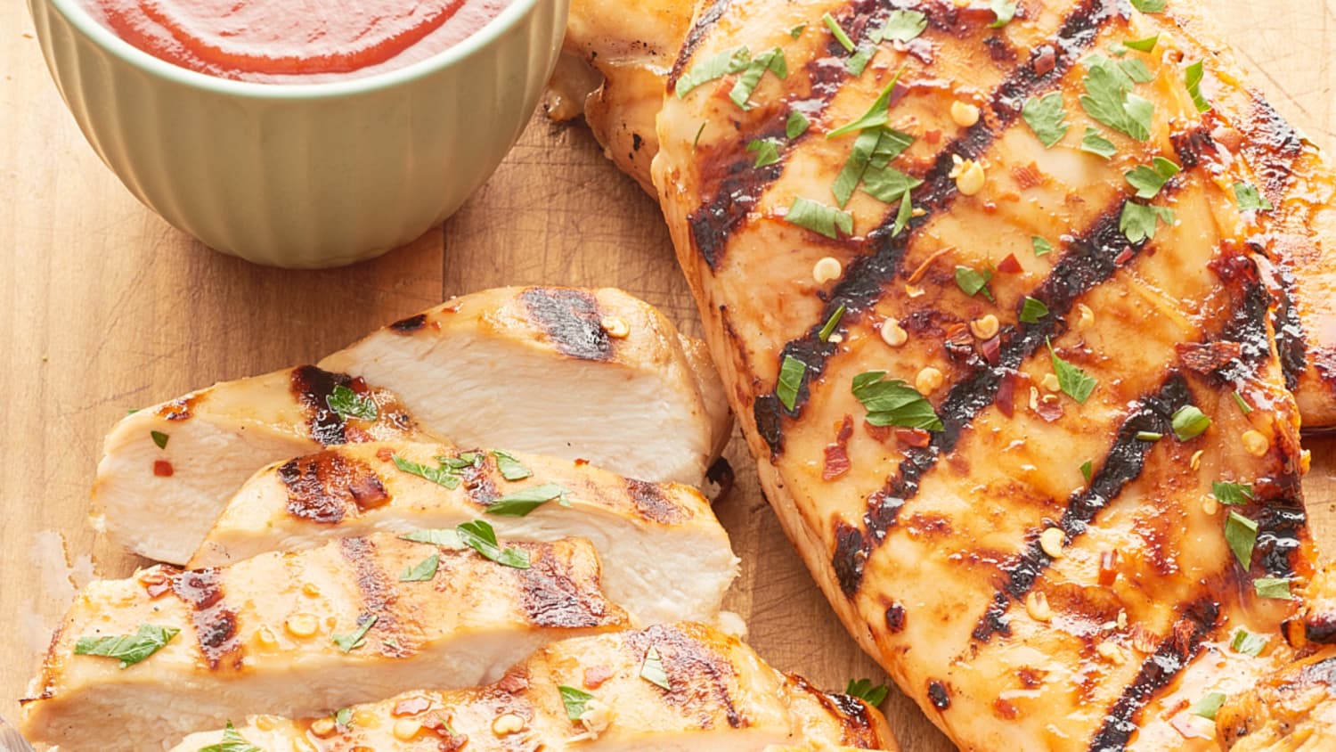 Grilled chicken breast + Juicy