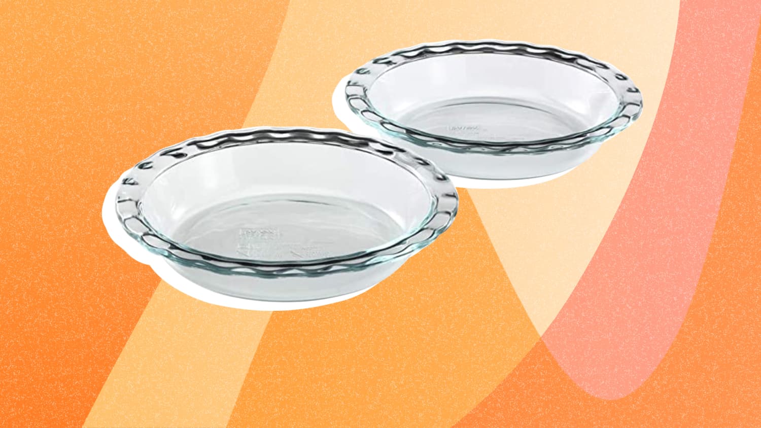 Glass shop pie pans