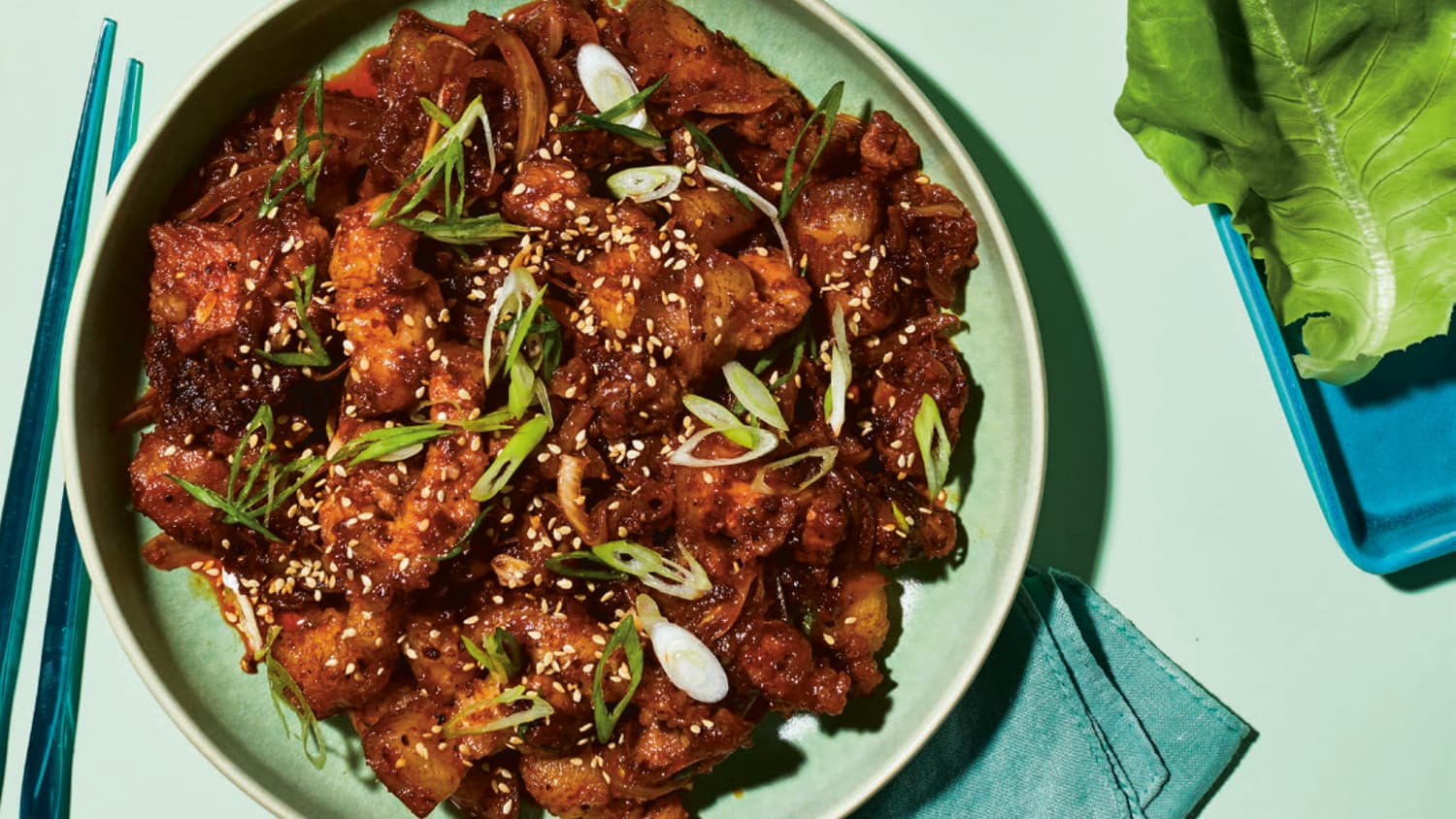 Korean store style pork