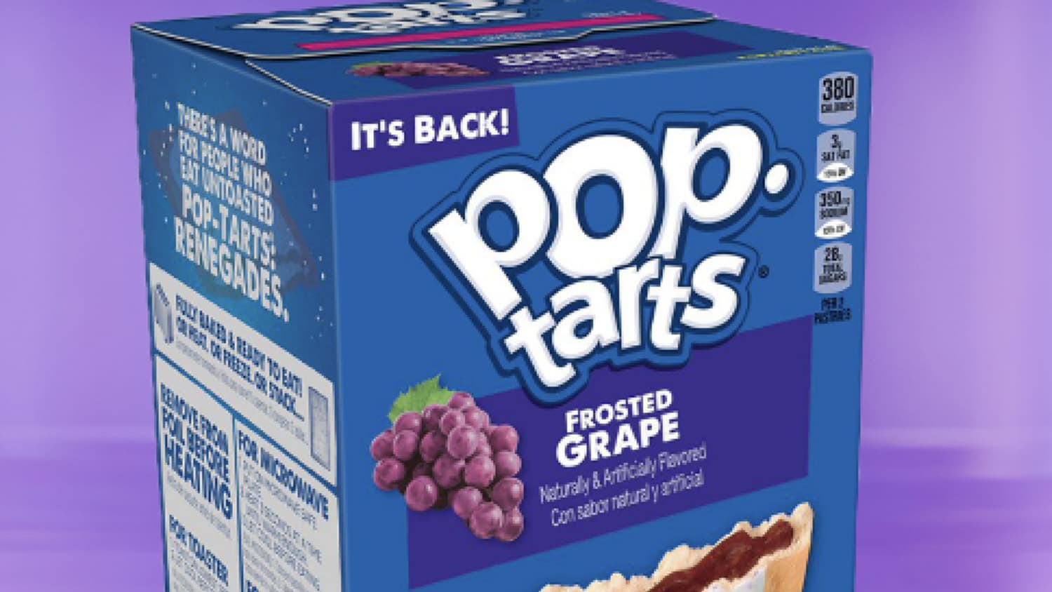 Grape pop sale tarts