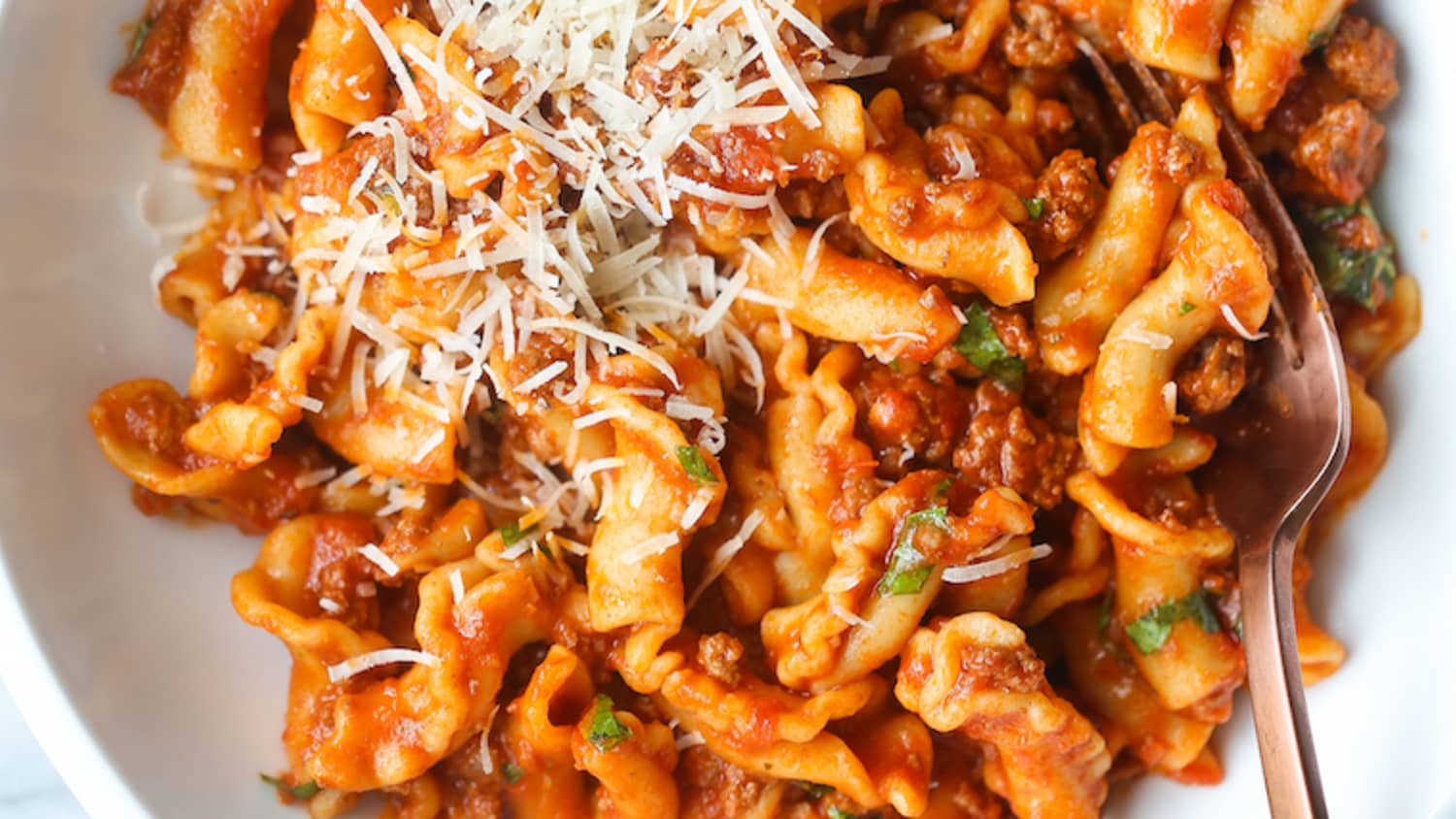Ground beef and shop pasta instant pot