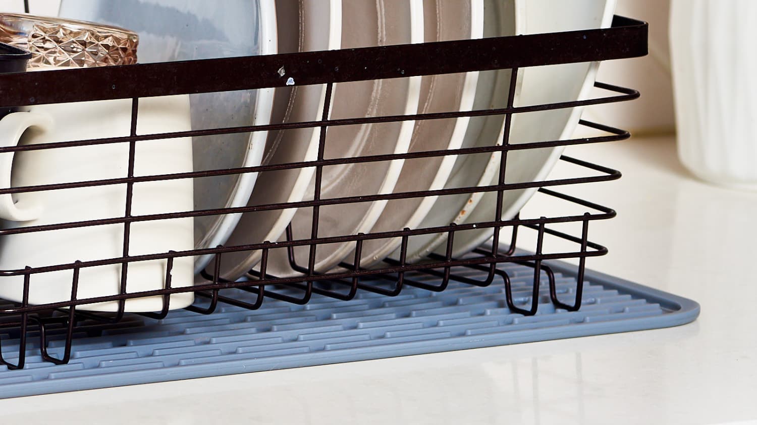 Attom Tech Home Amazon Roll Up Dish Drying Rack Review 2023 The Kitchn