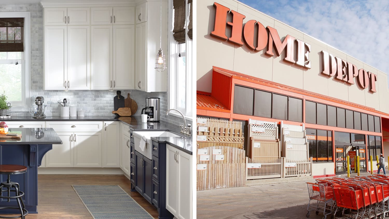 Home shop depot kitchen
