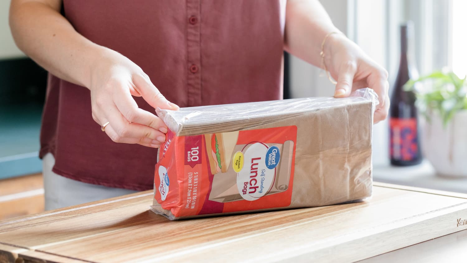 Paper lunch bags discount