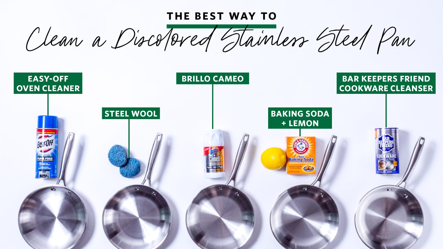 How to discount clean steel