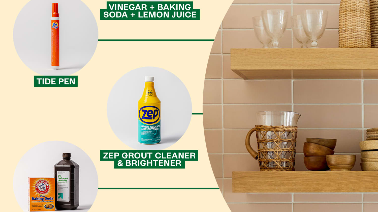 The Best Way to Clean Grout 5 Methods Tested with Photos The