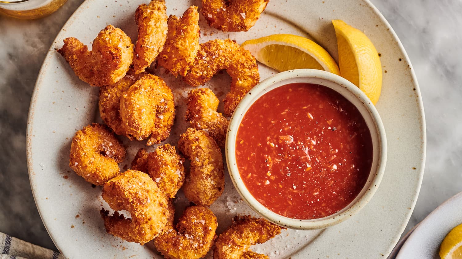Crispy Air Fryer Fried Shrimp