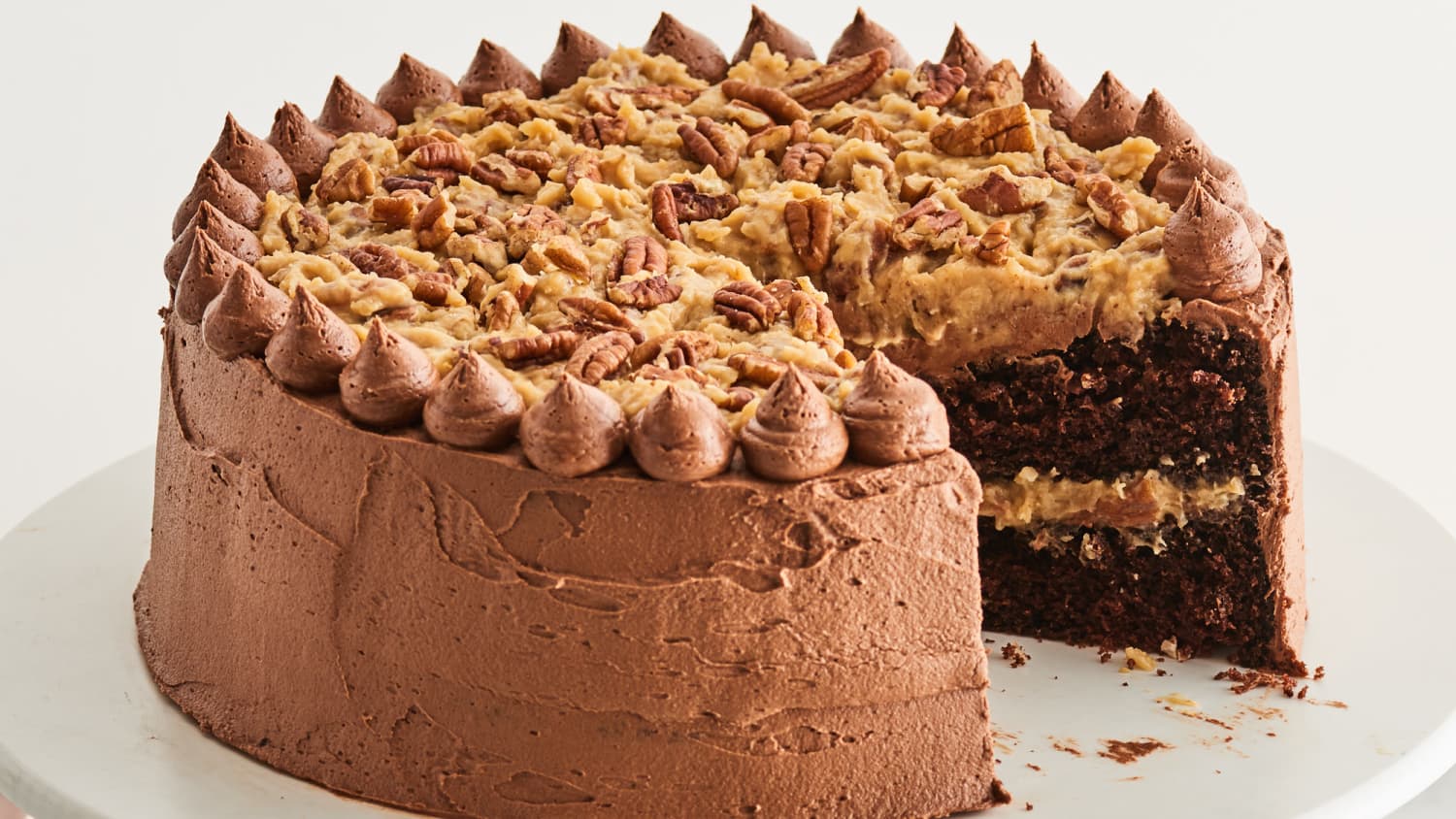 German chocolate cake k cup top