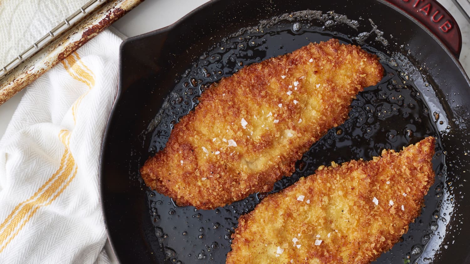 Pan baked deals chicken