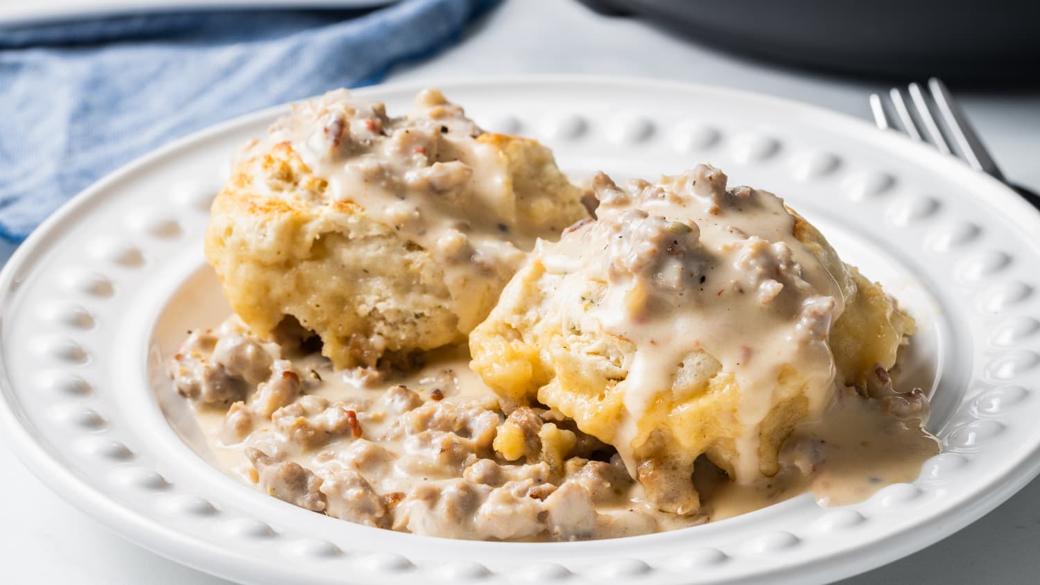 Instant Pot Biscuits and Gravy
