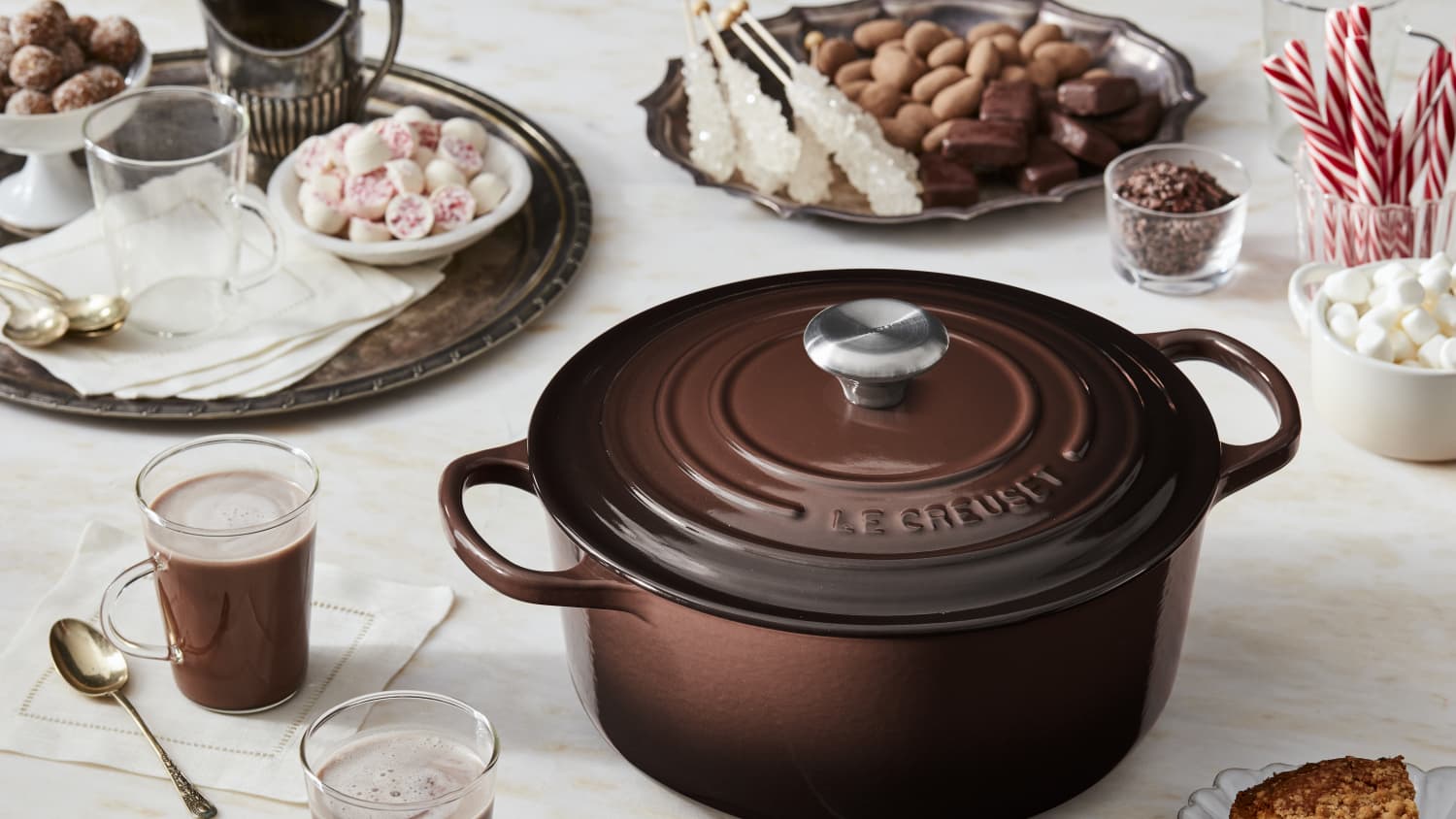 未使用　LE CREUSET グリルパン ブラウン Le Creuset Launches Ganache, a Decadent New Dessert-Inspired Hue