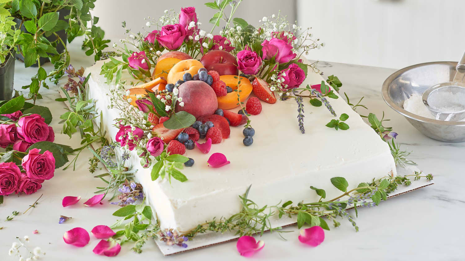 Wedding sheet best sale cake