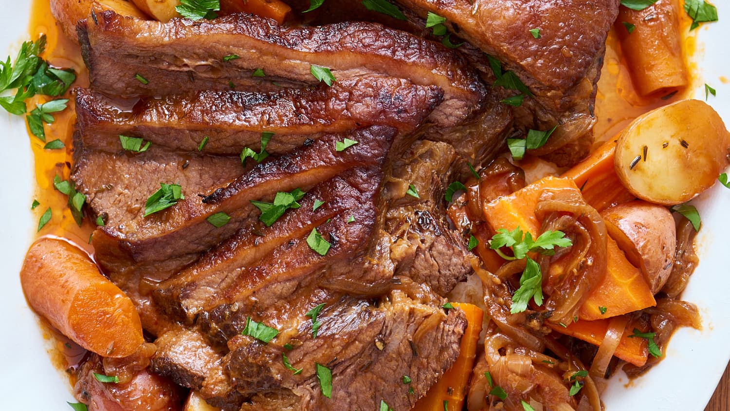 Easy slow cooker beef brisket recipes hot sale