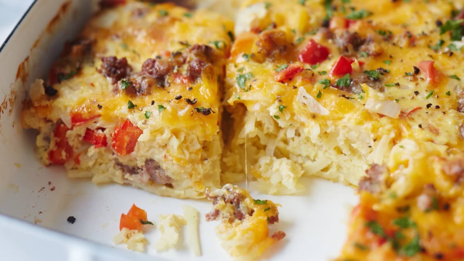Baked breakfast casserole on sale