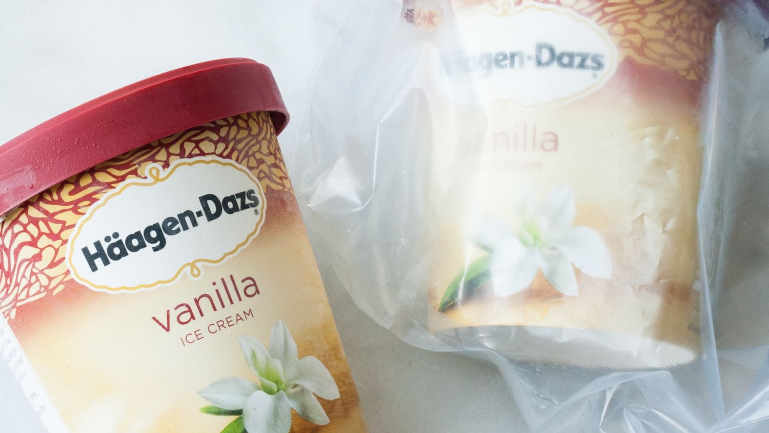 Ice cream in a freezer bag 2025