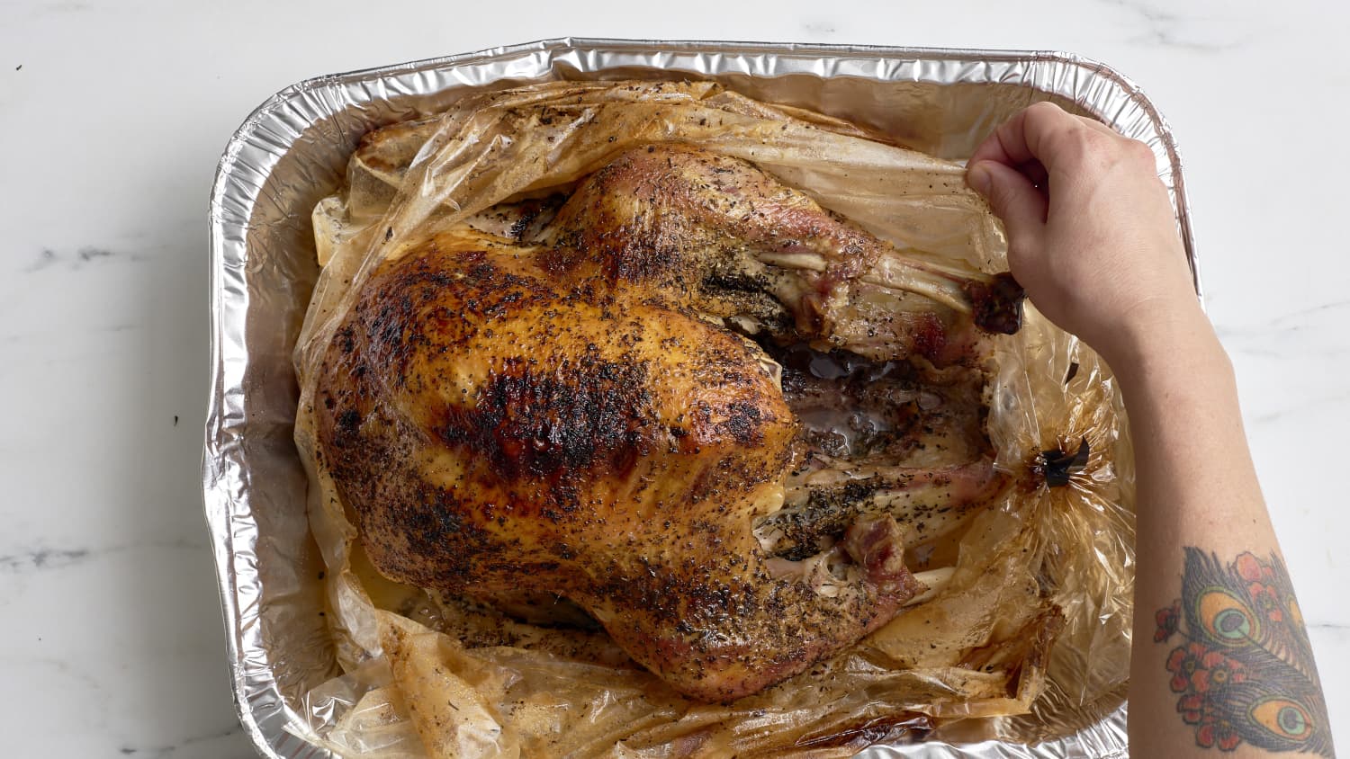 Foil turkey roasting trays online