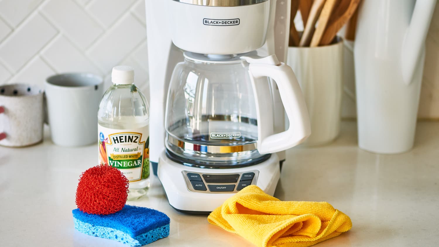 How To Clean a Coffee Maker with Vinegar The Kitchn