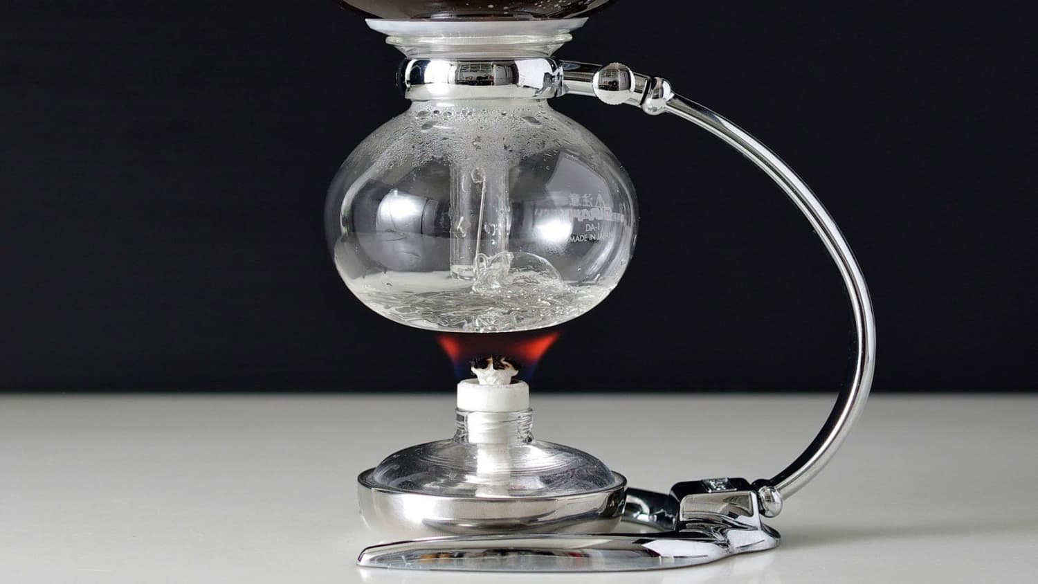 Glass vacuum coffee maker hot sale