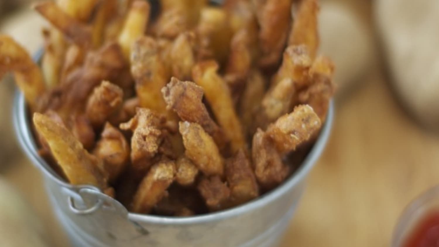 Beer shop battered chips