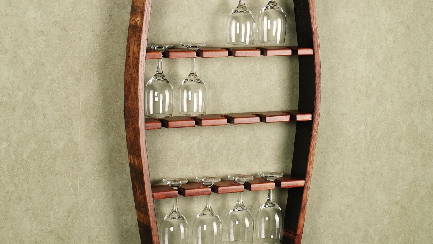 Wine glass storage ideas discount