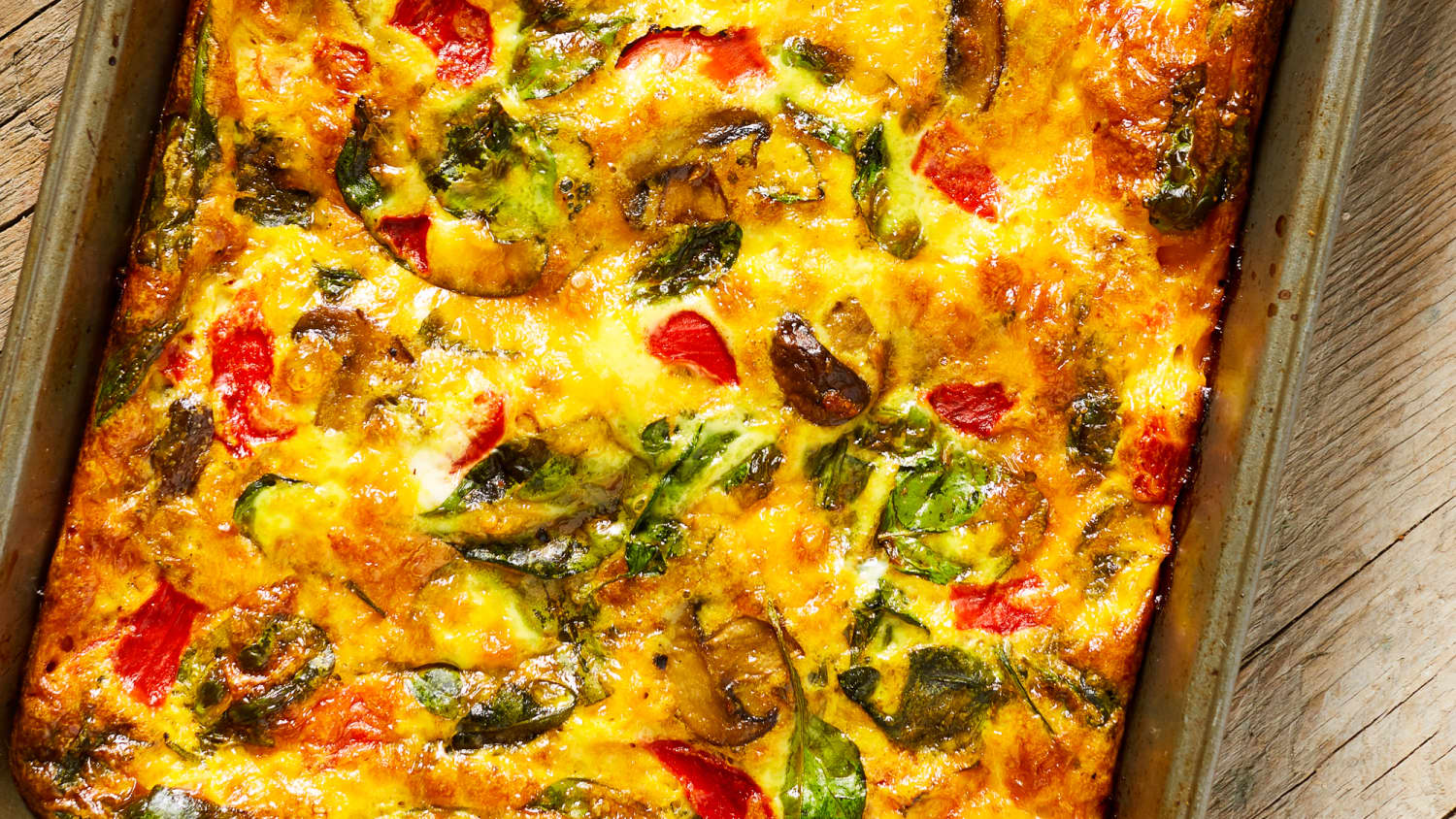 Vegetable Supreme Egg Bake