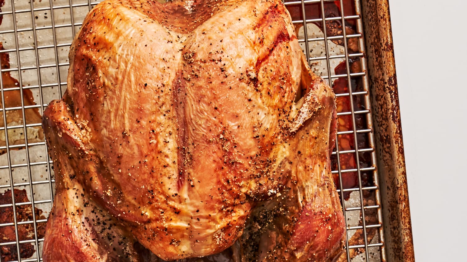 For a Perfectly Roasted Turkey Skip the Roasting Pan The Kitchn