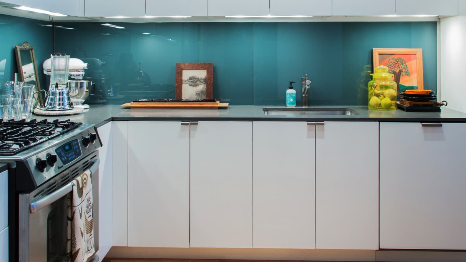 kitchen glass backsplash ideas