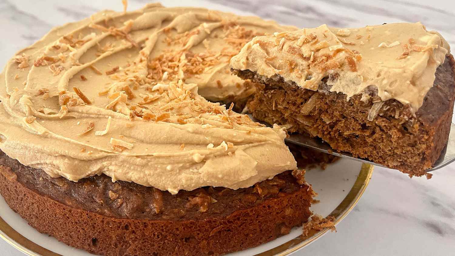 Dorie Greenspan’s Banana Cappuccino Cake-image
