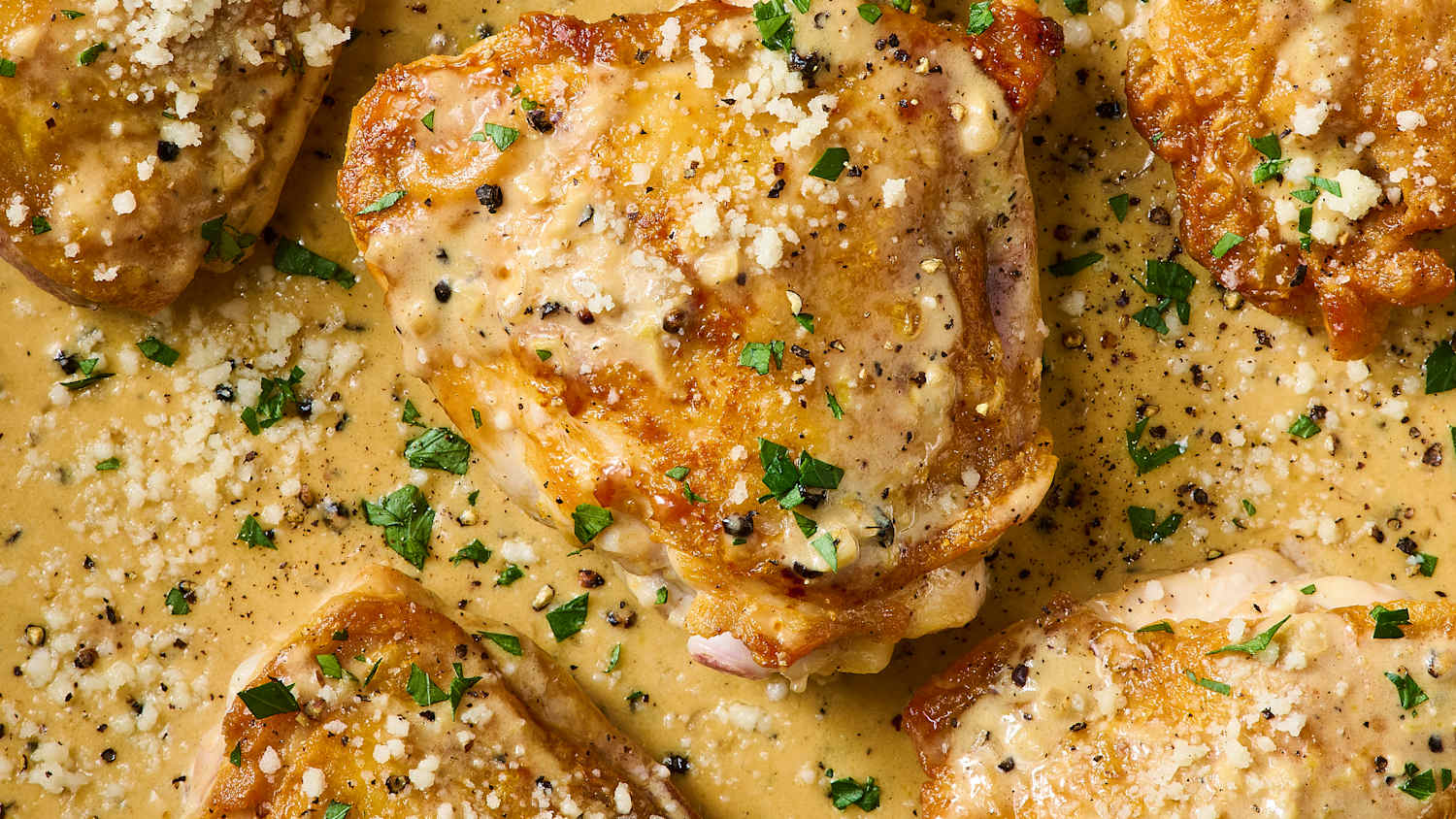 Cacio e Pepe Chicken Thighs-image