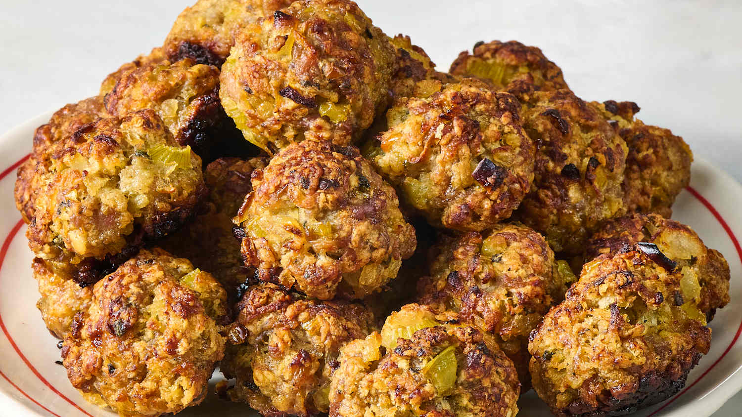 Sausage Stuffing Balls-image