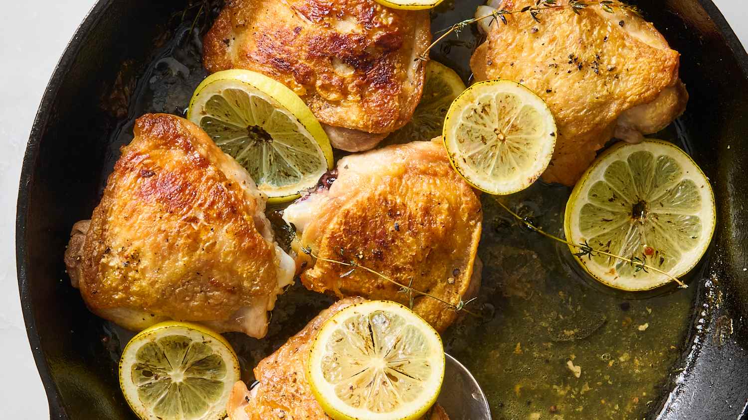 Lemon Thyme Chicken Thighs