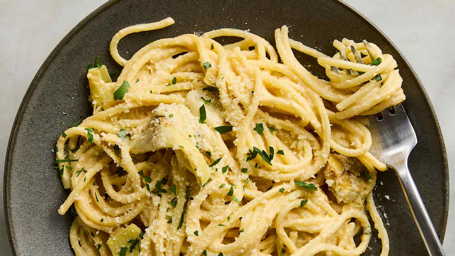 Creamy Artichoke Pasta