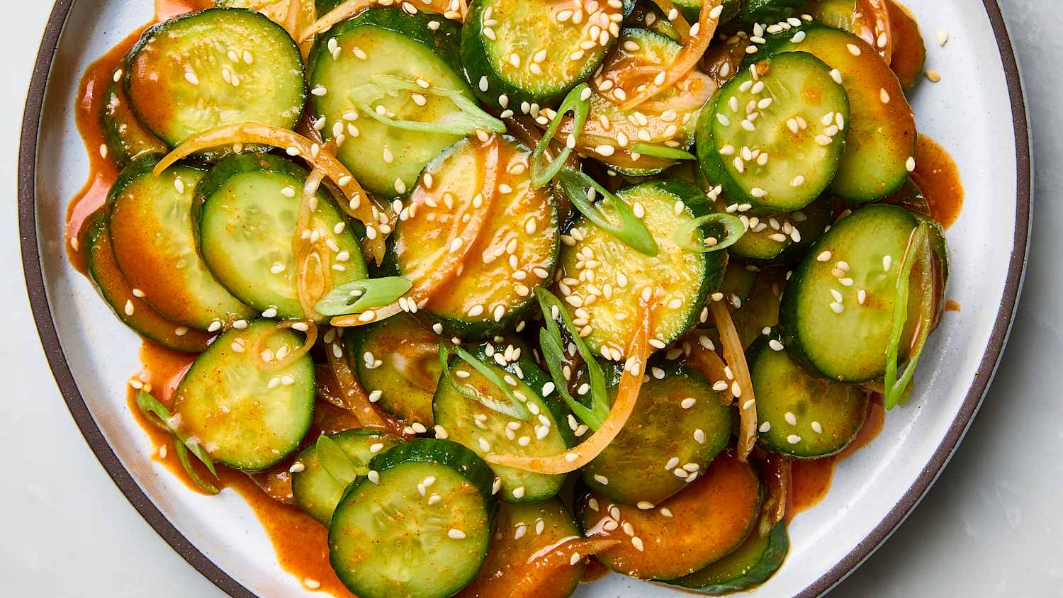Gochujang Cucumber Salad