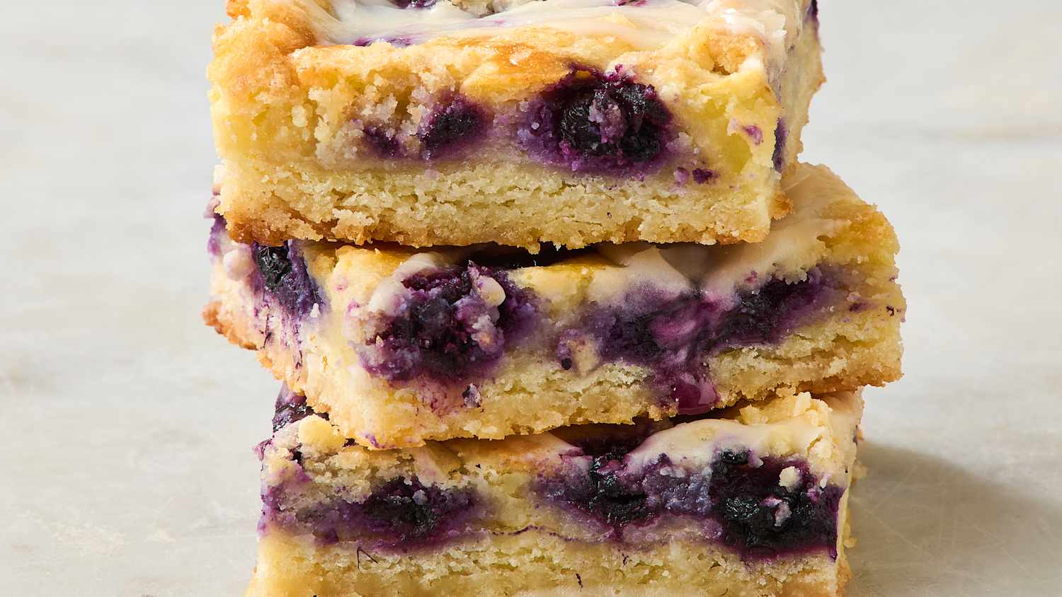 Blueberry Sour Cream Bars