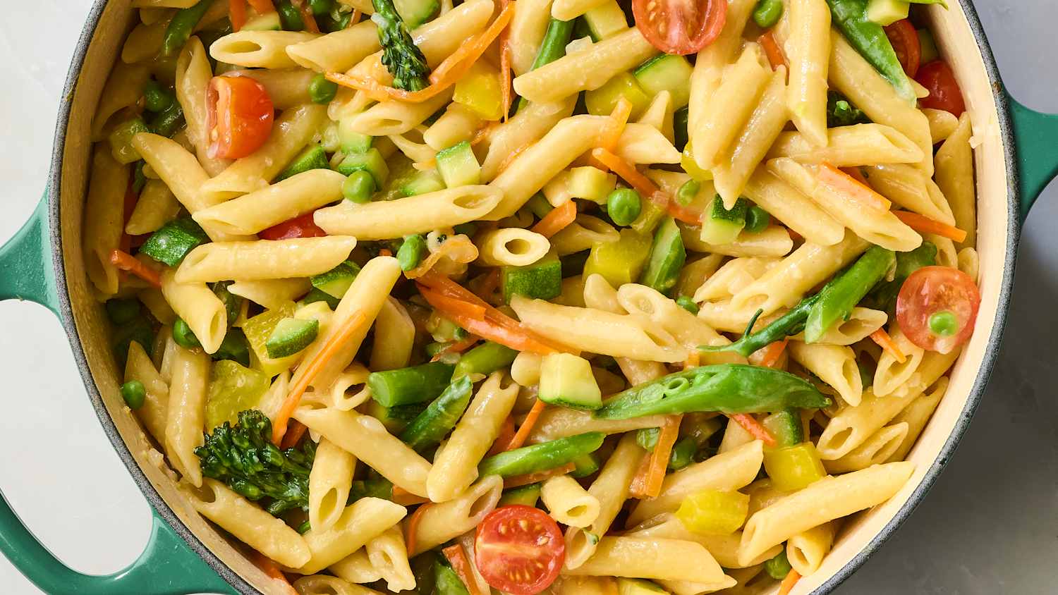 One-Pot Pasta Primavera