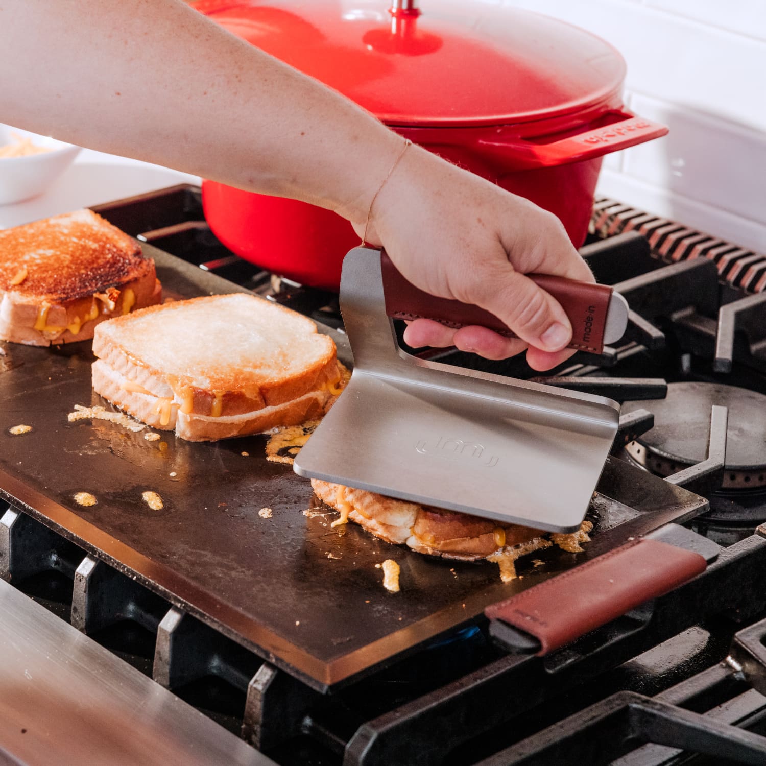 Lodge Pro-Grid Griddle Review - How to Grill Inside, FN Dish -  Behind-the-Scenes, Food Trends, and Best Recipes : Food Network