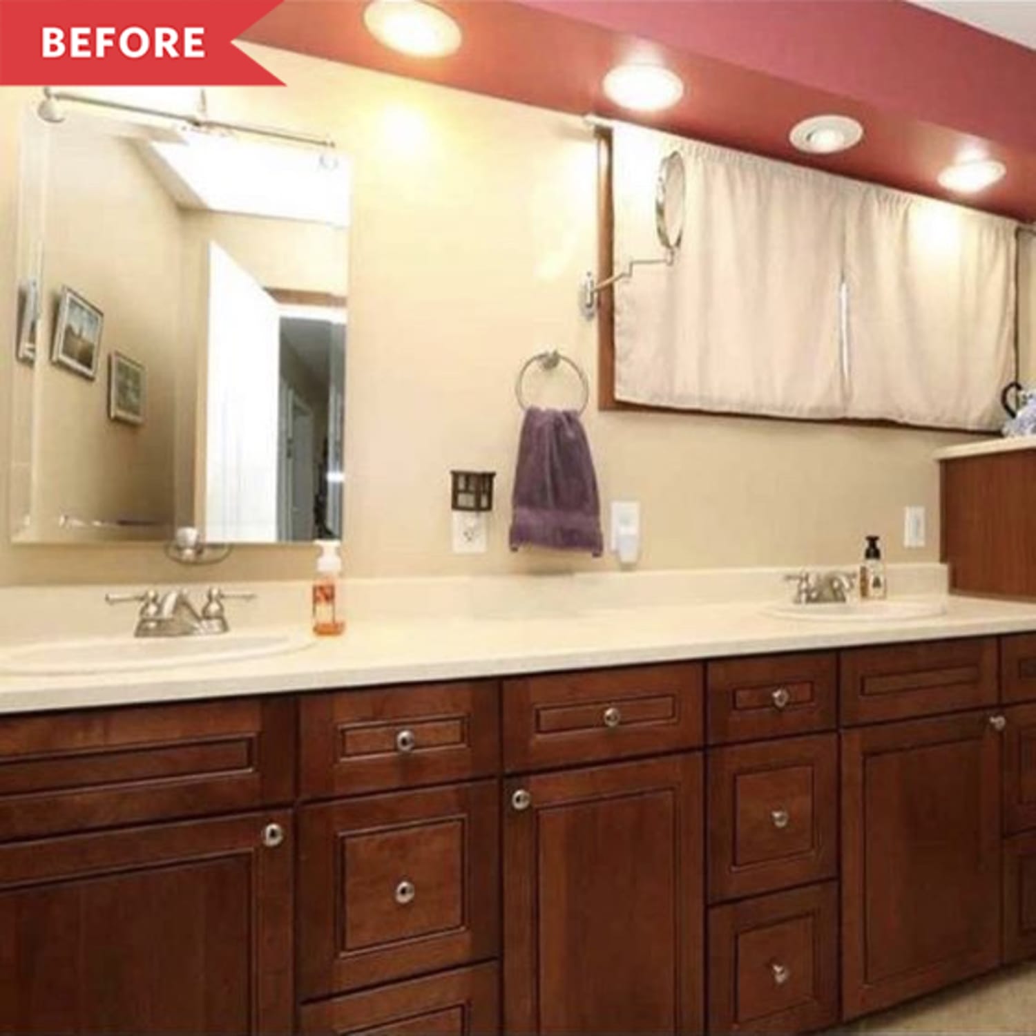 Modern Farmhouse Bathroom Makeover Apartment Therapy