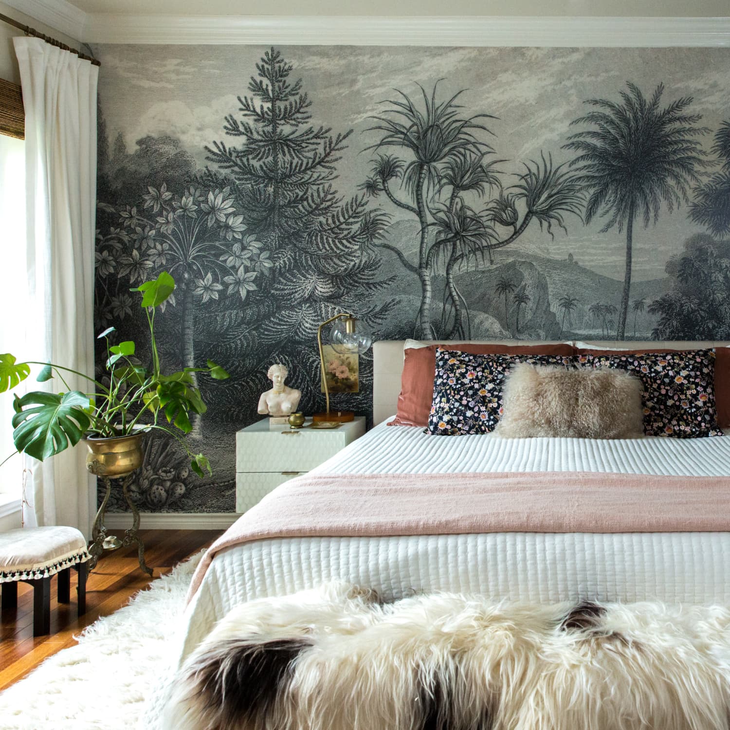 DIY Makeover: This renter glammed up her one-bedroom with vintage