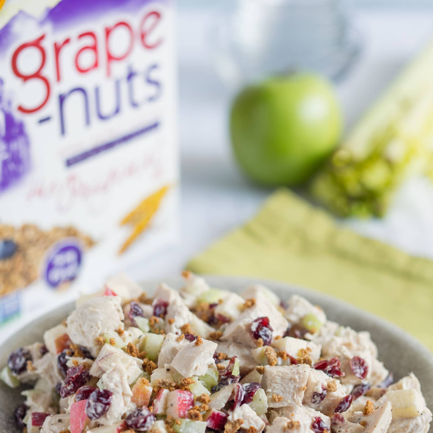Recipe: Crunchy Chicken Salad with Grape-Nuts and Cranberries